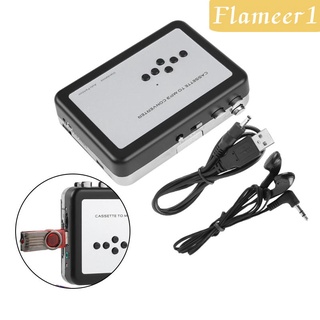 [FLAMEER1] Convertidor de cinta USB Hifi estéreo reproductor de cinta de plástico Material de cinta a USB