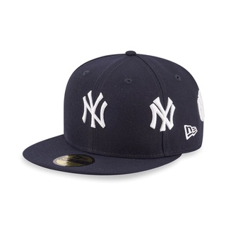 New Era 59FIFTY Low Profile MLB York Yankees Allover Navy Fitted Cap Bilk