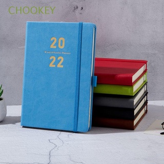 chookey 2022 cuaderno de oficina agenda planificador agenda libro nuevo 365 días creatividad calendario de negocios/multicolor