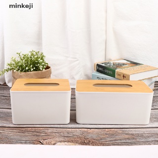minki cubierta de madera caja de papel higiénico servilleta titular caso dispensador de papel organizador.