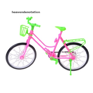 [heavendenotation] rueda de bicicleta de plástico desmontable para muñeca multicolor juguete princesa