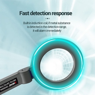 Aoto Detector de metales varita DM3004A profesional de mano Detector de metales para seguridad de alta sensibilidad escáner de seguridad (5)