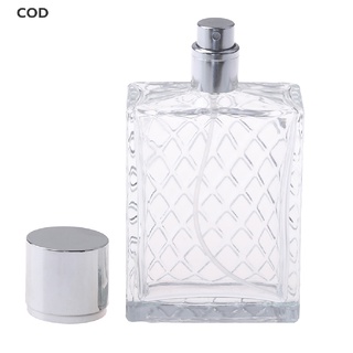 [COD] 100ML Refillable Bottle Glass Empty Perfume Pump Bottle Spray Cosmetic Container HOT