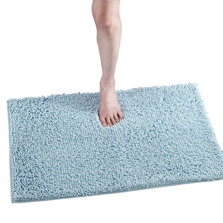 ✦Alfombra de baño yr, Extra suave Shaggy chenilla alfombra de baño Ultra absorbente alfombra de felpa para bañera, ducha y baño (6)