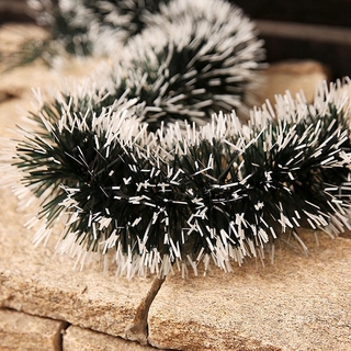 2m decoración de navidad bar tops cinta guirnalda árbol de navidad adornos de caña de oro amarillo suministros de fiesta (7)
