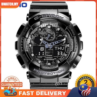 [Venta Caliente] Reloj De Pulsera G-Shock GA100 Para Hombre/Relojes Deportivos GA-100B-7A/gshock jam