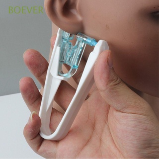 BOEVER Creative Wearing Ear Device Disposable Ear Nail Tool Nose Ear Piercing Tool One-time Crystal Ear Stud Wear Earring Safe Body Jewelry Nasal Nail Earring Piercer