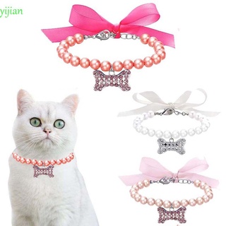 Yijian Bonito pequeño pequeño ajustable Para perros pequeños cachorros De Gato Gato Fácil ropa De perro collar Para mascotas collar De perro/Multicolor (1)