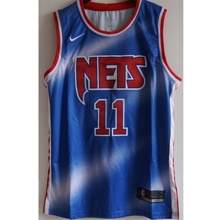 Nba hombres baloncesto jersey Brooklyn Nets 11 7 Kyrie Irving Kevin Durant new sky blue temporada regular jersey de baloncesto (5)
