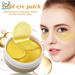 hvictoryi 60 unids/caja de colágeno máscaras de ojos hidrogel parches de ojos almohadillas hidratante cuidado de la piel
