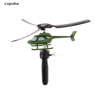 cupuka niños modelo de aviación mango tirar avión juguetes al aire libre para bebé helicóptero de juguete cl