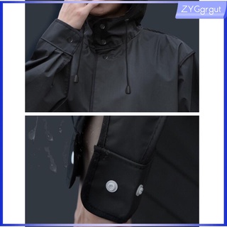 impermeable unisex portátil impermeable poncho con capucha senderismo adulto ropa de lluvia