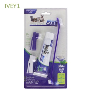 Ivey1 4 pzs cepillo De dientes Para limpieza Dental Para mascotas/perros