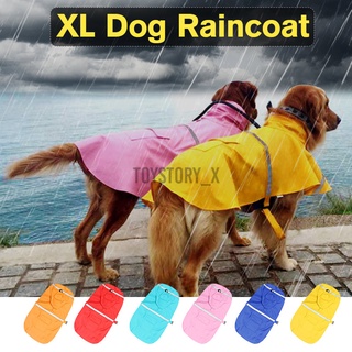 pet perro cachorro gato sudadera con capucha impermeable impermeable chaqueta impermeable ropa de lluvia (xl, 6 colores) (1)