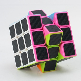[zcube fibra de carbono resaltar tercer orden cubo de rubik] tercer orden cubo de rubik educativo juguete suave creativo (2)
