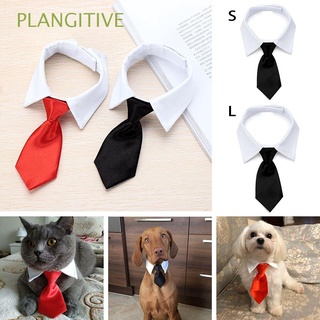 plangitive new dog corbata moda mascotas accesorios formal corbata lindo perro gato aseo esmoquin lazos cómodo encantador collar blanco ajustable/multicolor