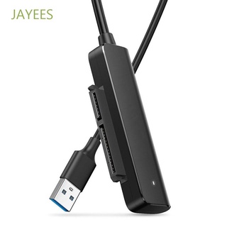 Jayees SATA USB 3.0 USB 3.0 a SATA para disco duro SATA de 2.5 pulgadas SSD HDD de alta velocidad HDD Cable adaptador fácil