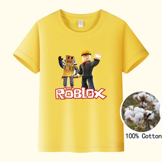 Roblox Camiseta Niños Algodón Niñas Juegos Calientes Verano Ropa De Los Transpirable (5)