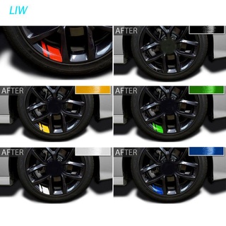 liw - adhesivo para motocicleta, ruedas traseras delanteras, reflectante, impermeable