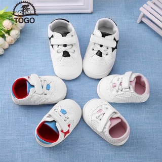 Bebé Niños Niñas PU Transpirable Malla Prewalkers Antideslizante Suave Pequeños Zapatos-221836