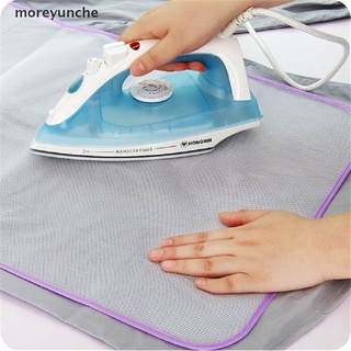 moreyunche 1 pieza de protección de prensa de malla de planchar protector de tela proteger ropa delicada ropa cl