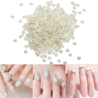 uñas 3d puntas de arte diy perla acrílico gema manicura pegatinas decoración de uñas
