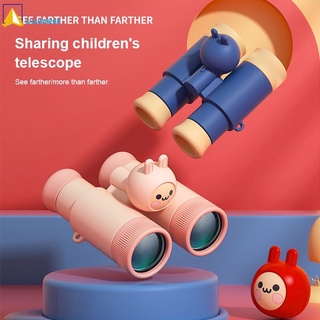 nuevo telescopio para compartir niños mono y doble tubo desmontable hd focusing al aire libre lupa juguete