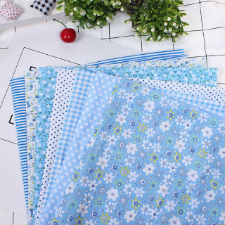 diy cuadrado floral tela de algodón hecho a mano patchwork tela para artesanía costura (1)
