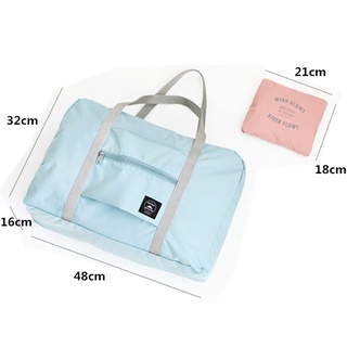 Fashion Folding Luggage Storage Bags Suitcase Travel Waterproof Pouch Handbag Shoulder Bag Organizer Tote Bag (7)