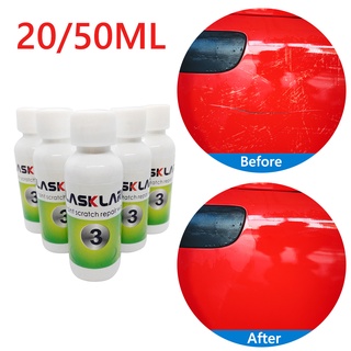 elitecycling 20/50ml cera de coche pulido removedor de arañazos cuidado de la pintura antiarañazos reparación