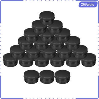24 tarros de lata de aluminio con tapas para muestras de diamantes de imitación (1)