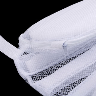 [Sunstar] 1x bolsa de lavandería zapatos de lavado de malla de secado de red de entrenadores de la bolsa protectora de almacenamiento (5)