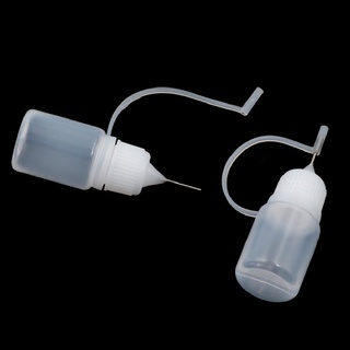 [tfnl] 5 puntas de aguja vacías líquidas exprimibles gotero botella de plástico 5 ml asf (3)
