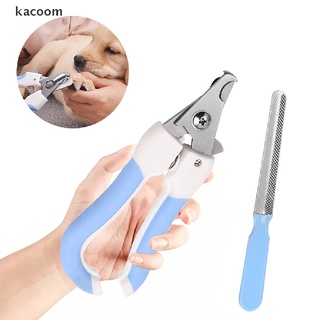 Kacoom Pet Cat Dog Nail Clipper Cutter With Sickle Stainless Grooming Scissors Clippers CL
