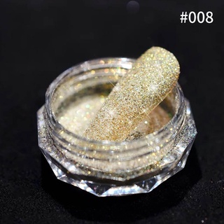 magichouse 8 colores cristal diamante polvo de uñas brillo brillante uñas polvo arte decoración manicura pigmento (9)