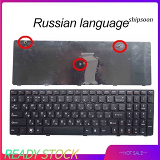 ssn -teclado ruso inglés para portátil lenovo g580 z580a g585 z585 b580 g780 g590