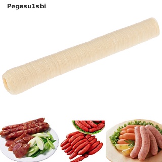 [Pegasu1sbi] 14m Collagen Sausage Casings Skins 24mm Long Small Breakfast Sausages Tools Hot (8)