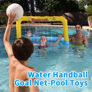 hgukf pvc inflable agua flotante balonmano adulto niños piscina entretenimiento divertido juguete de balonmano juguete yuihvn