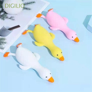 DIGILIO Novelty Squeeze Ball Office Decompression Toy Squish Toy Kill Time Cartoon Duck Random Color Stress Relief Funny Antistress Fidget Toy