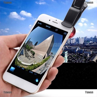 <yuwan> teléfono móvil 3 en 1 ojo de pez+gran angular+lente de cámara macro para teléfono celular universal