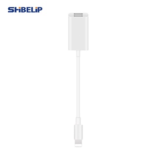 Lightning Cable Adapter Charger Audio Dual Line Divider Cable For Apple