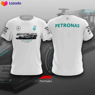 [Nueva Llegada] Camiseta Petronas AMG Formula One Diseño Personalizado Blanco (XS A 5XL)
