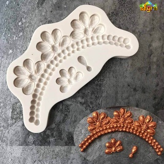 Molde de silicona para Fondant, diseño de Sugarcraft, pastelería, galletas, Chocolate, herramientas de decoración