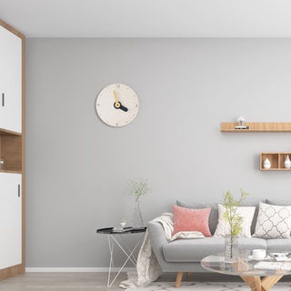fanghuay ins nórdico simple madera hogar dormitorio sala de estar decoración silencio reloj de pared