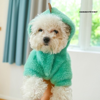 [disponible en inventario] sudadera con capucha para mascotas/diseño de dibujos animados a prueba de viento/disfraz de cachorro con capucha para perro (3)