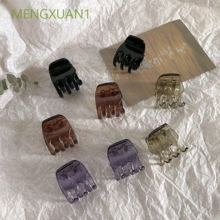 Mengxuan1 accesorios Para el cabello De diadema semicicle Para niñas mujeres Acrílico cabello Garras De pelo Estilo Coreano cangrejo/Multicolor