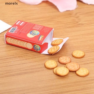 morelx mini 1/6 escala miniatura casa de muñecas galletas con cajas pretender juego de alimentos cl