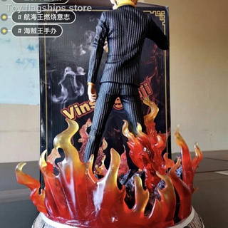 Una Pieza Nueva Fantasía Sanji Sauron Negro Pie GK Modelo De Juego Estatua Regalo Super Grande Decoración Juguete (6)