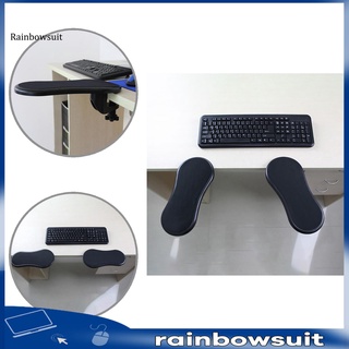 [RB] Soporte de brazo de mesa de ordenador impermeable soporte de codo largo sin punzón para oficina