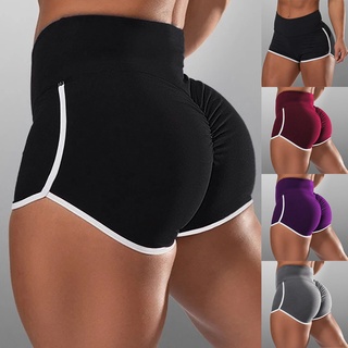 mujeres pantalones cortos de entrenamiento suave gimnasio yoga pantalones cortos medio/cintura alta butt lifting polainas deportivas (5)